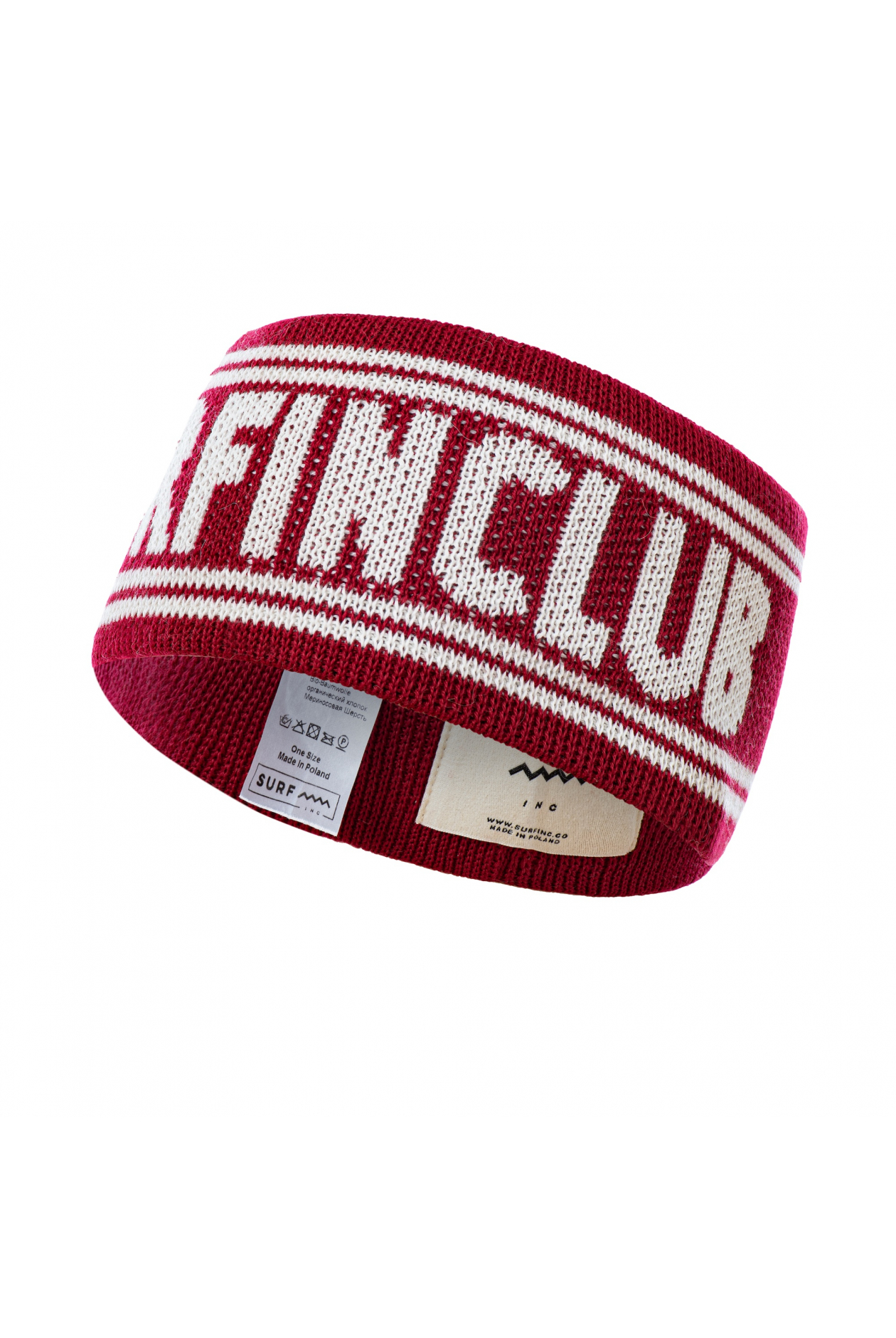 Headband Club - Panama Red & Vintage White