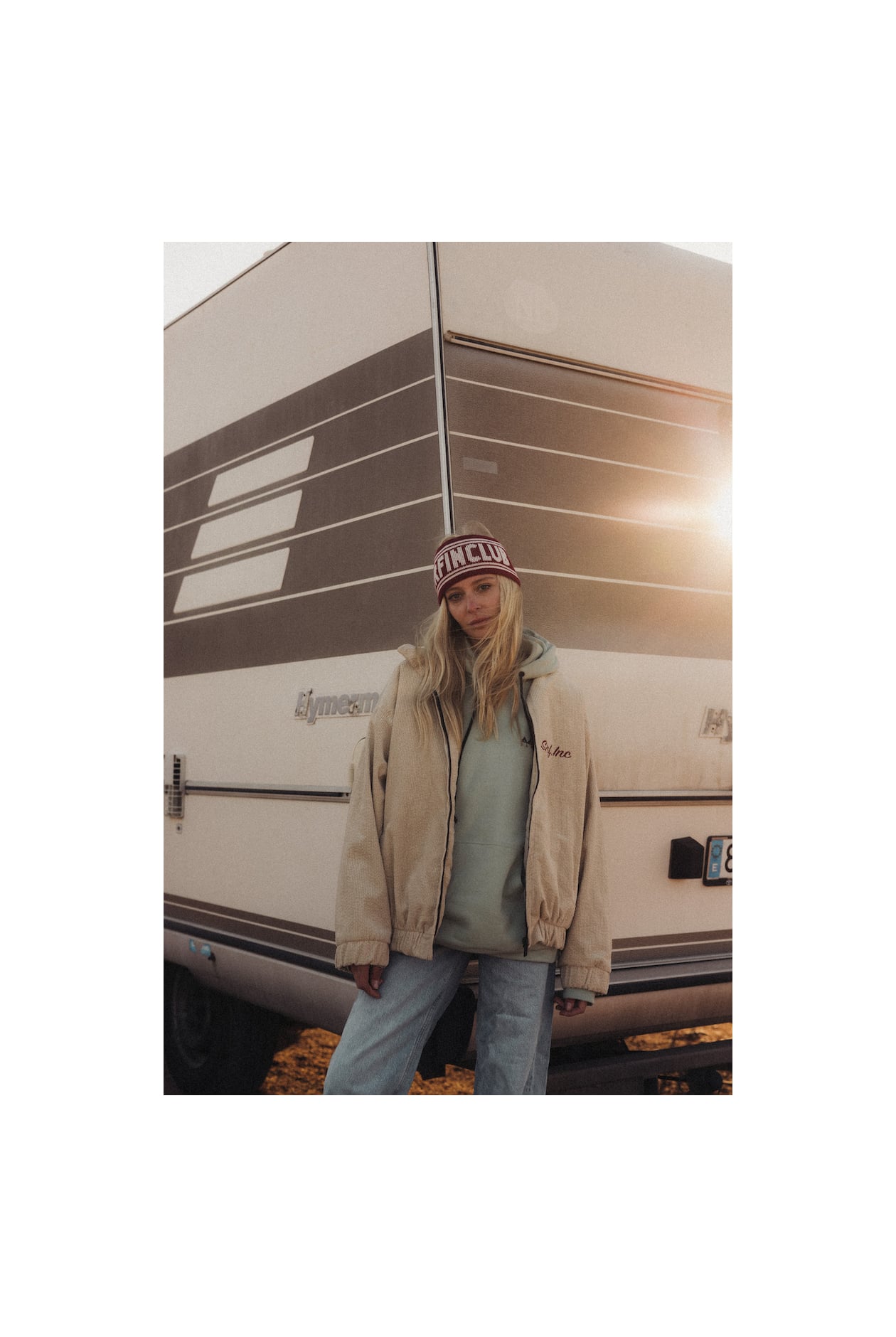 Headband Club - Panama Red & Vintage White