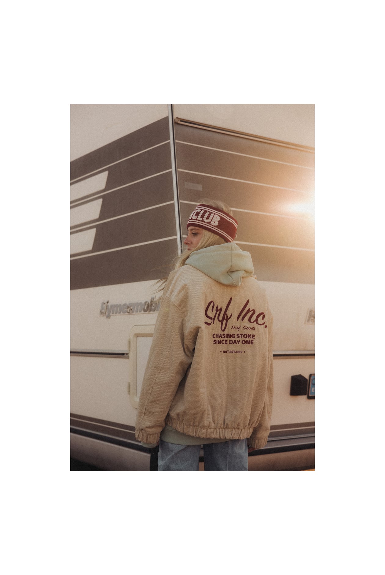 Headband Club - Panama Red & Vintage White