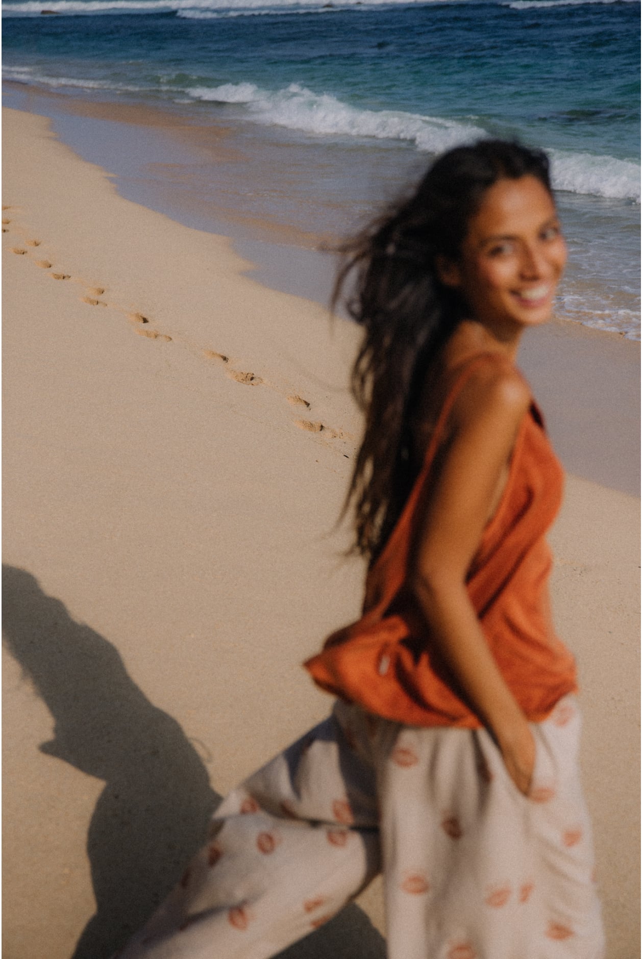 Cupro Loose Top - Copper Cupro Loose Top - Copper