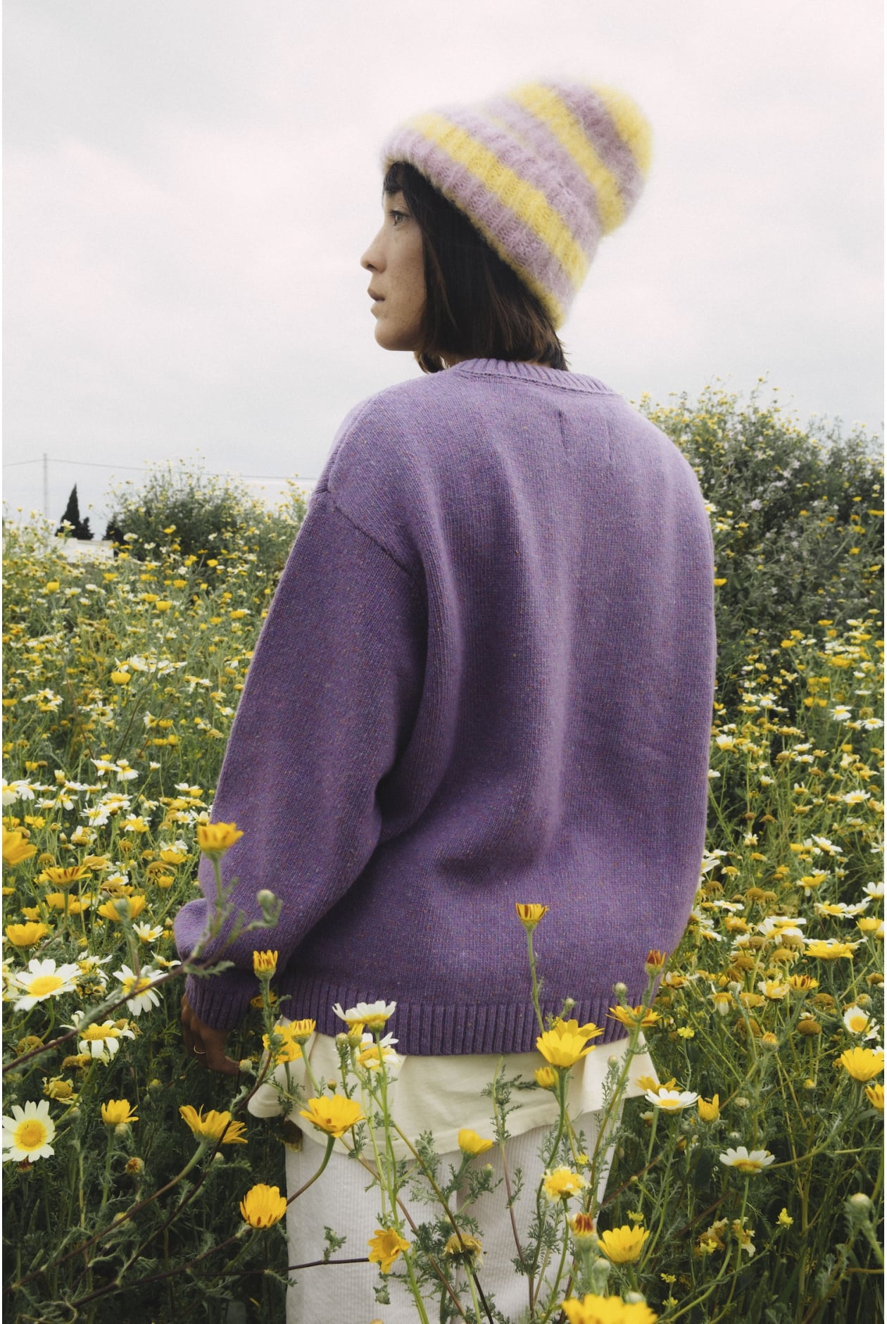 Surf Bum Sweater - Deep Purple Surf Bum Sweater - Deep Purple