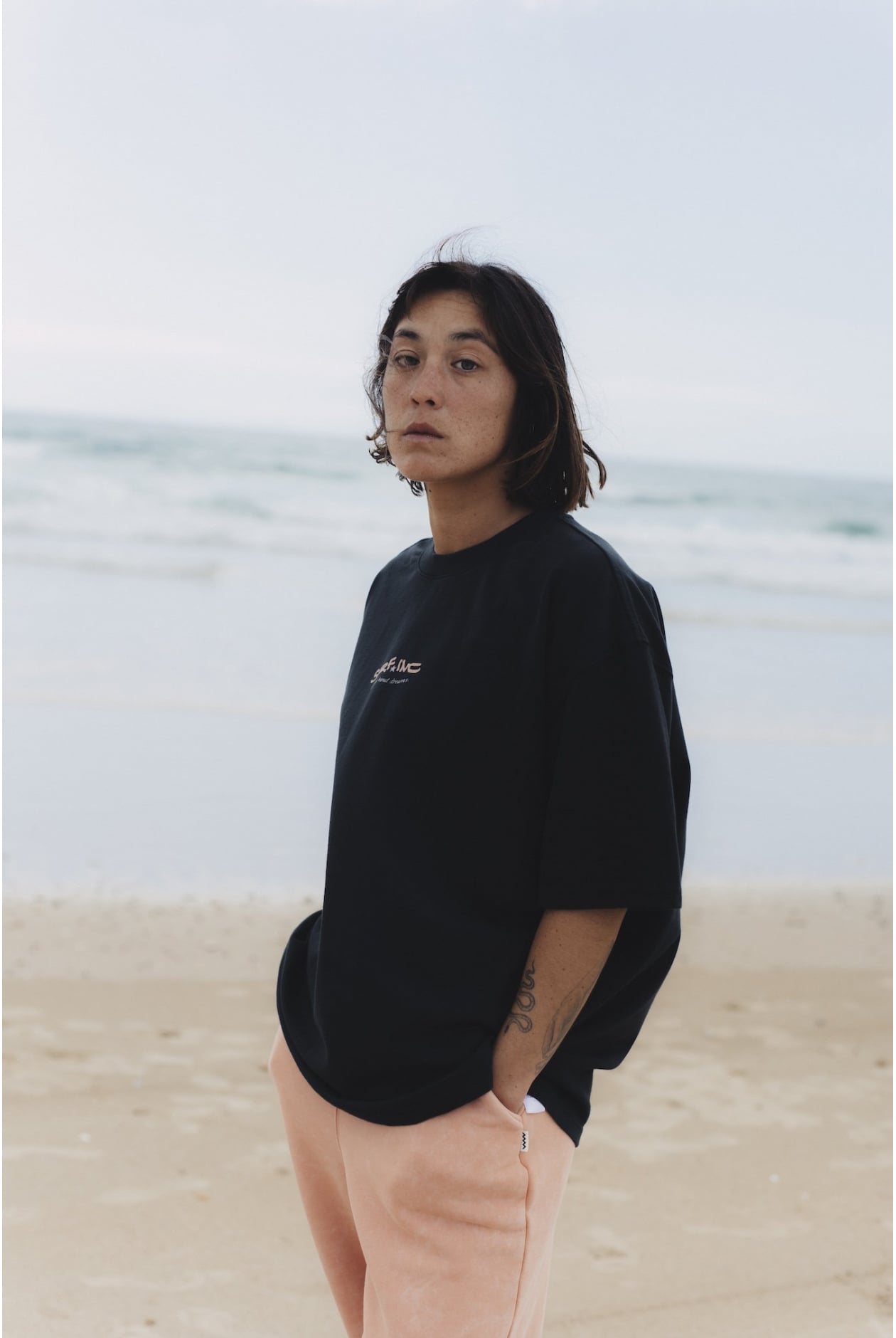 Second Hand Dream Tee - Acid Black | Surf Inc. Second Hand Dream Tee - Acid Black | Surf Inc.