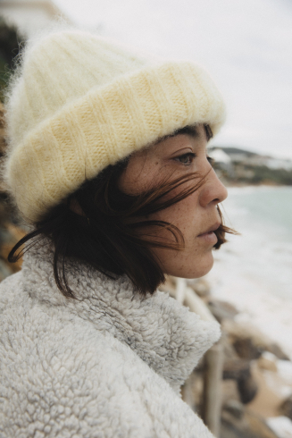Olivia Beanie - Yellow
