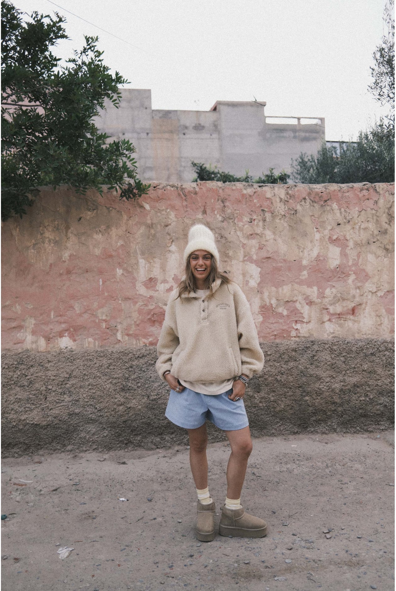 Olivia Beanie - Mellow Yellow