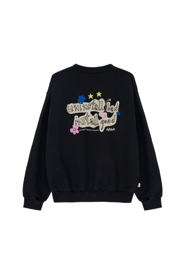 Mens  | Install Good Sweat - Acid Black | Surf Inc.