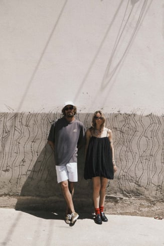 Clean Cut Shorts - Light Blue