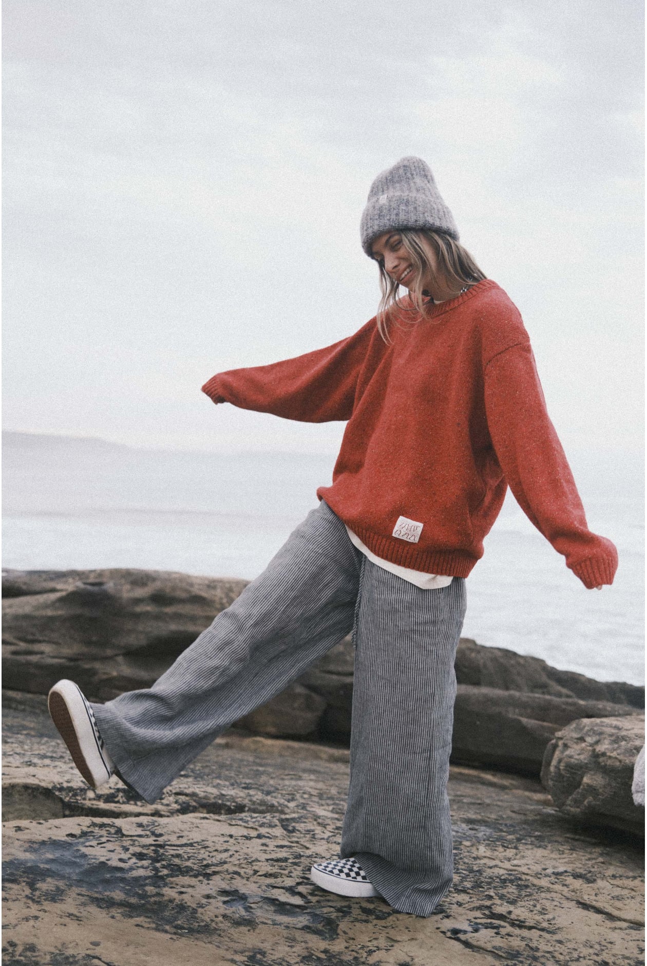 Surf Bum Sweater - Formula Red Surf Bum Sweater - Formula Red