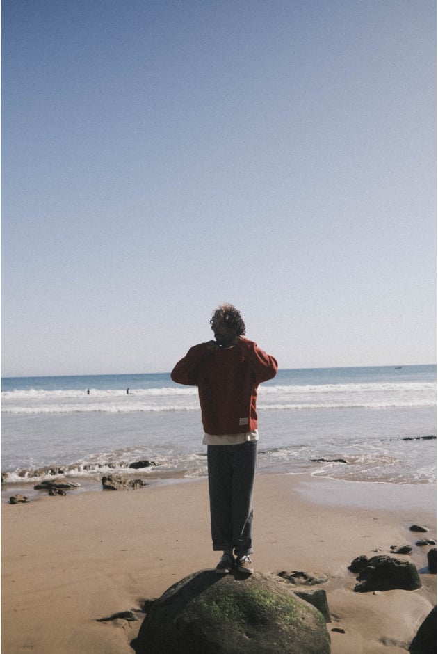 Surf Bum Sweater - Formula Red Surf Bum Sweater - Formula Red