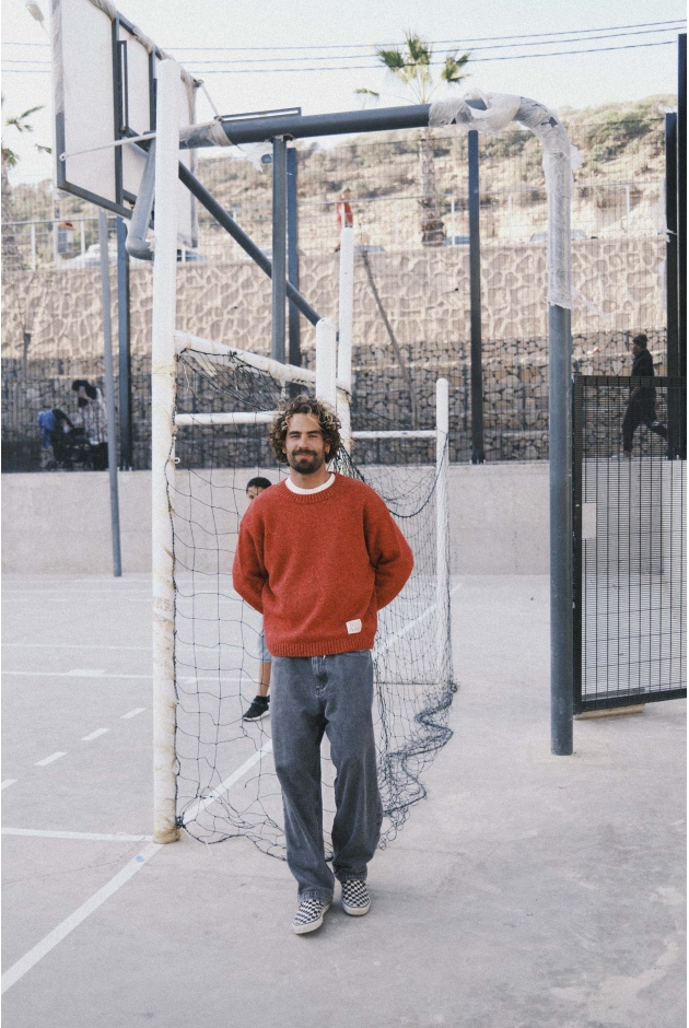 Surf Bum Sweater - Formula Red Surf Bum Sweater - Formula Red