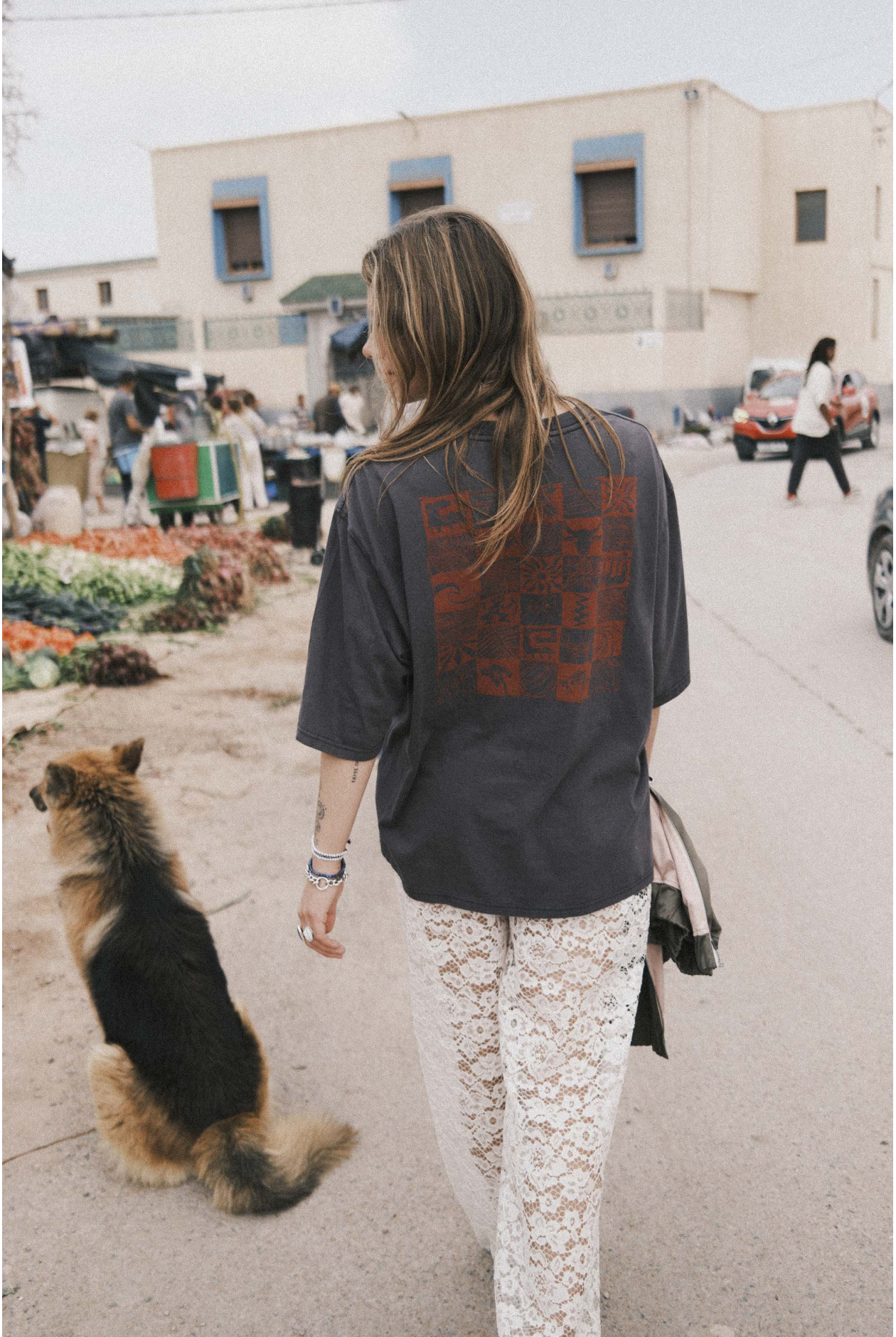 Sheer Lace Pants - Super Natural Sheer Lace Pants - Super Natural