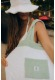 Two-Sided Frotte Beach Bag - White Sage