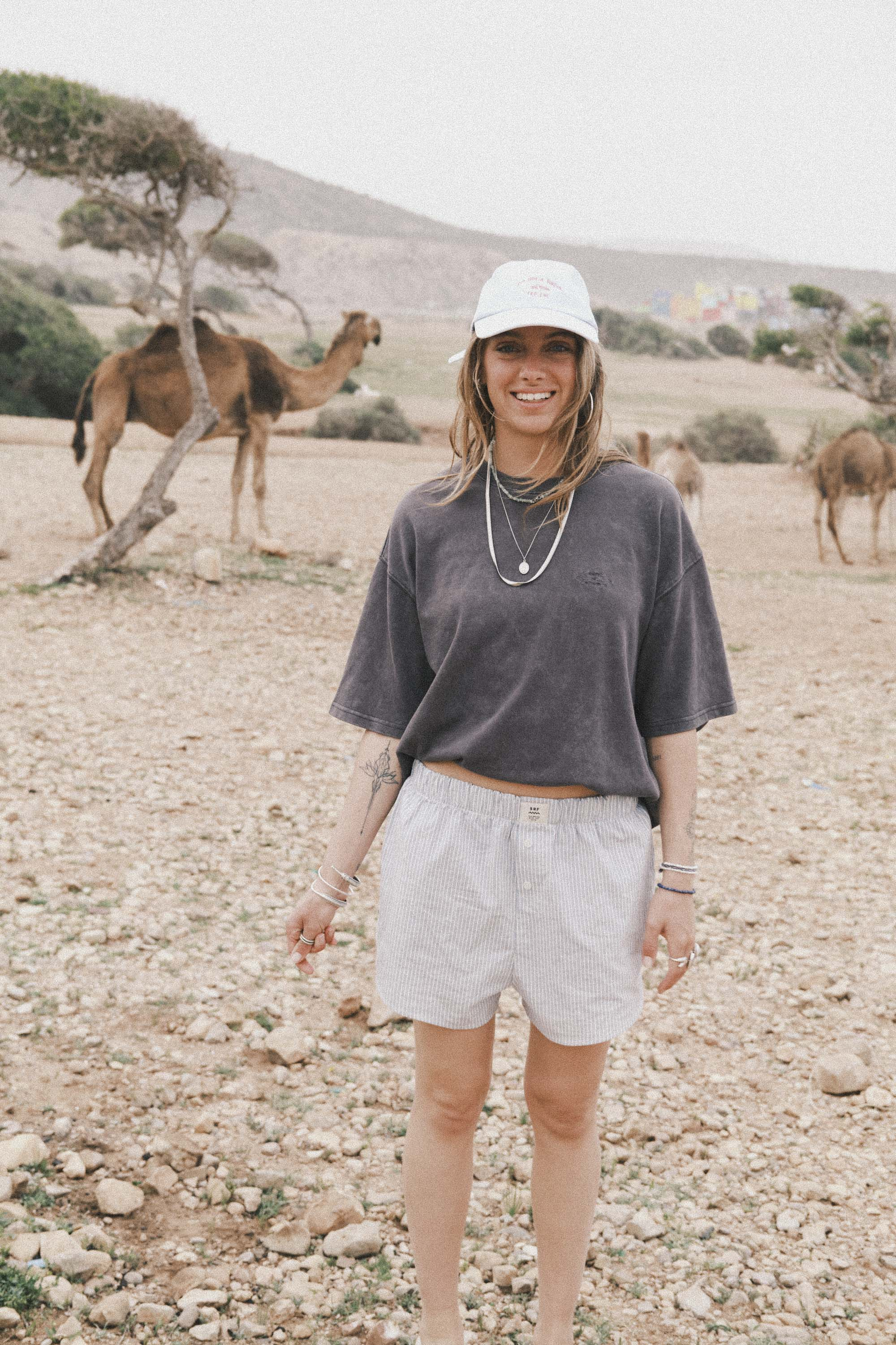 Old Hamptons Stripe Shorts - Green Queen