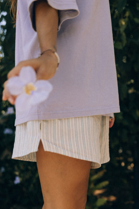 Old Hamptons Stripe Shorts - Deep Purple Old Hamptons Stripe Shorts - Deep Purple