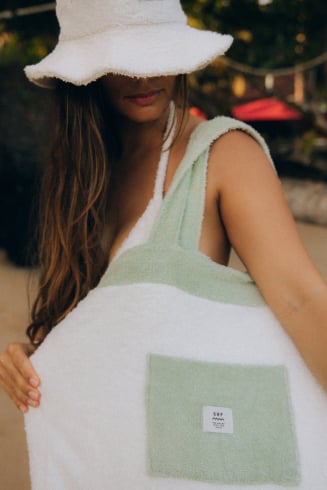 Frotte Bucket - Vintage White