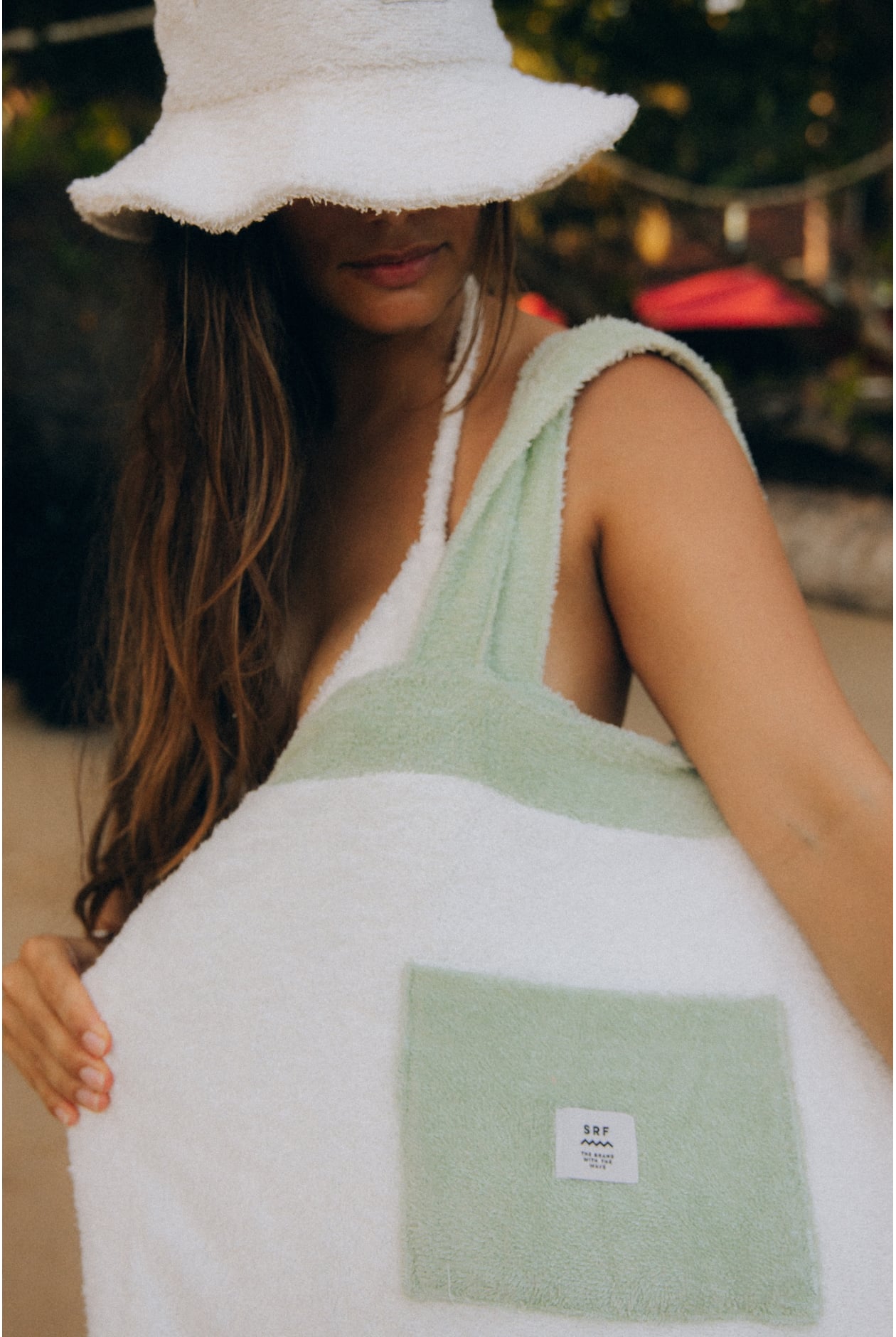 Frotte Bucket - Vintage White Frotte Bucket - Vintage White