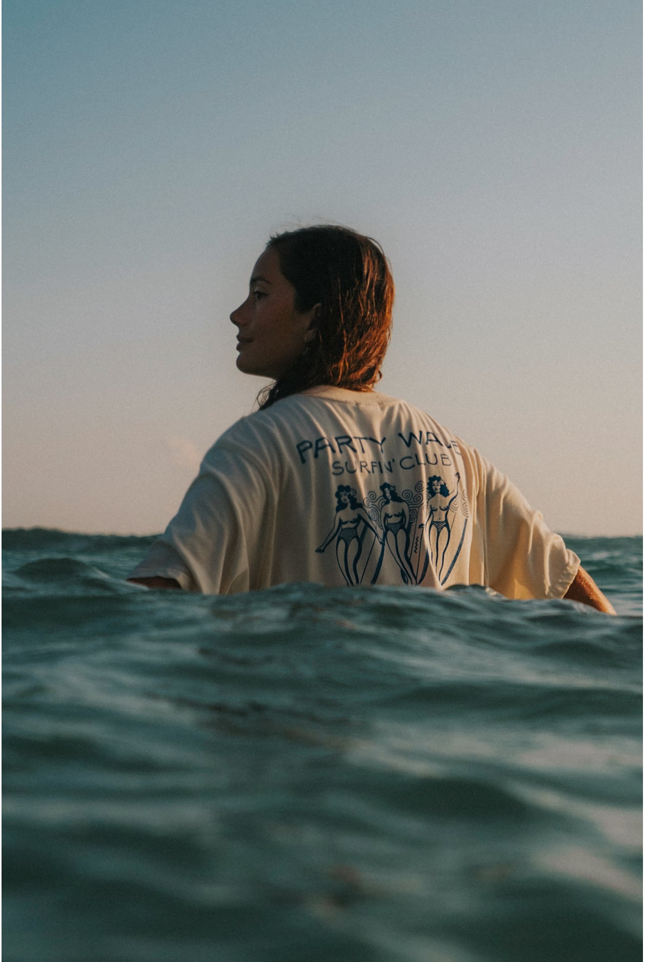 Party Wave Club Tee - Super Natural Party Wave Club Tee - Super Natural