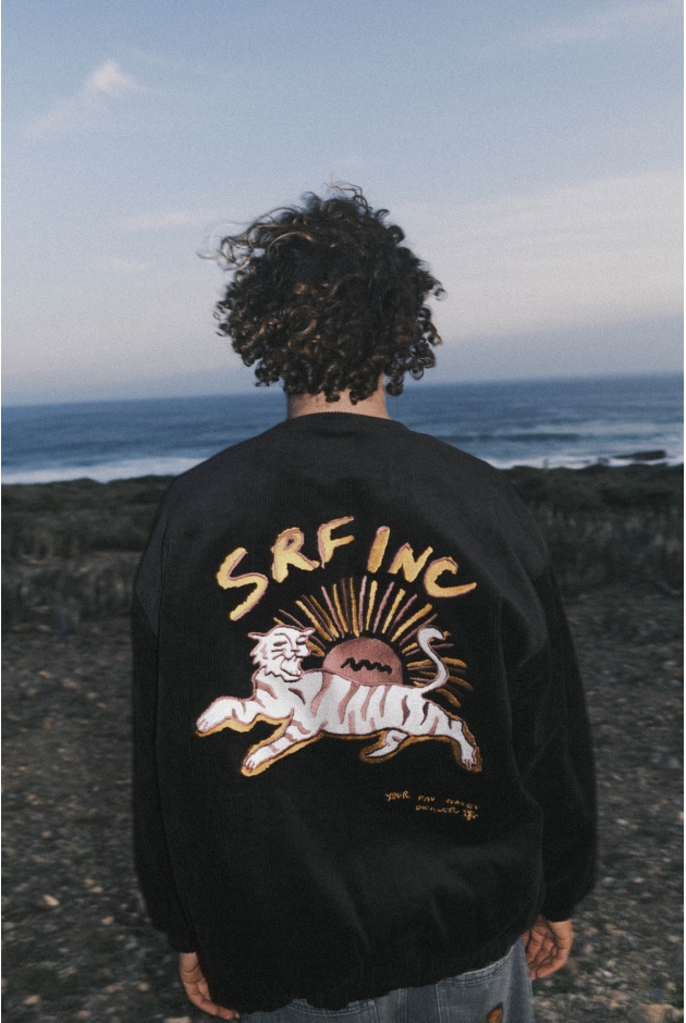 Sunset Dealer Cord Jacket - Space Black | Surf Sunset Dealer Cord Jacket - Space Black | Surf