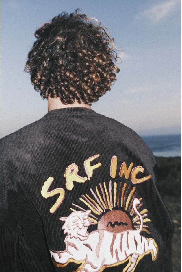 Sunset Dealer Cord Jacket - Space Black | Surf Sunset Dealer Cord Jacket - Space Black | Surf