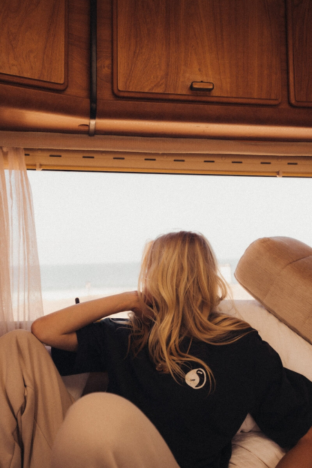 Yin Yang Box Tee - Acid Black Yin Yang Box Tee - Acid Black