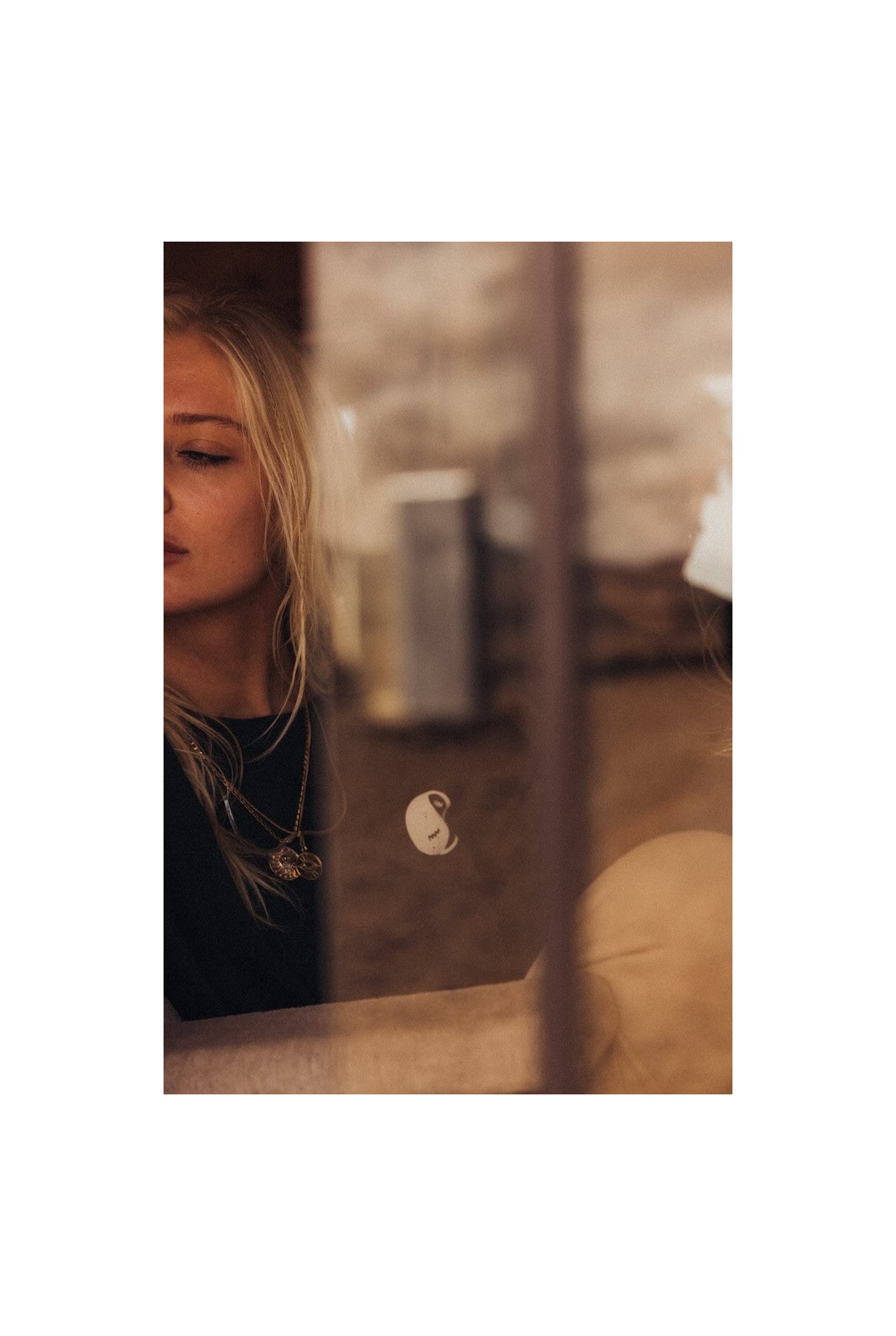 Yin Yang Box Tee - Acid Black Yin Yang Box Tee - Acid Black