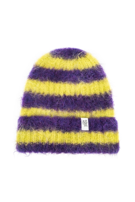 Flip Drip Beanie - Lime & Plum Flip Drip Beanie - Lime & Plum