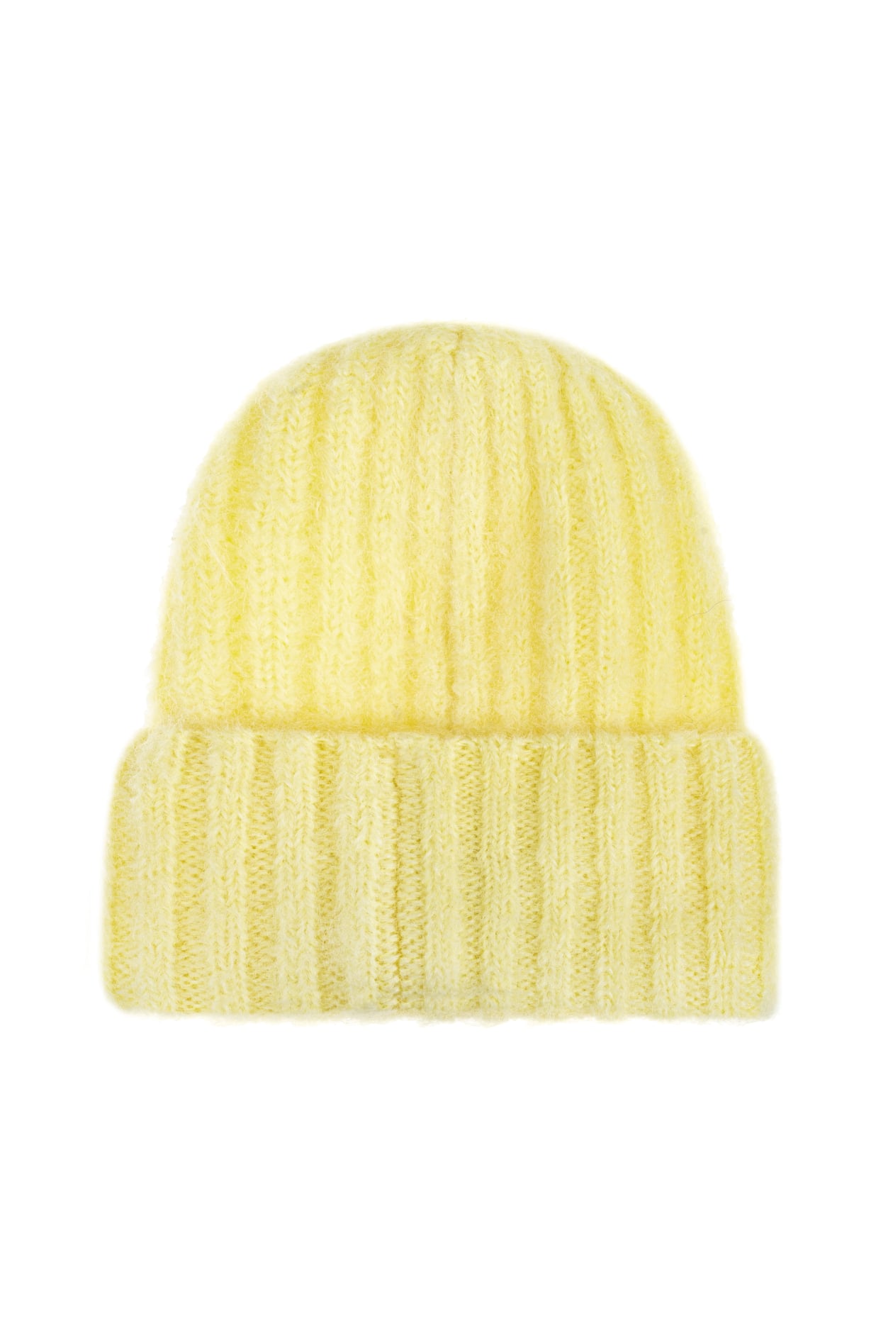Olivia Beanie - Mellow Yellow