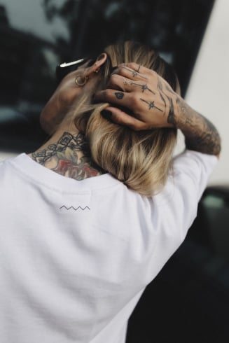 Core Logo Tee - Paper White