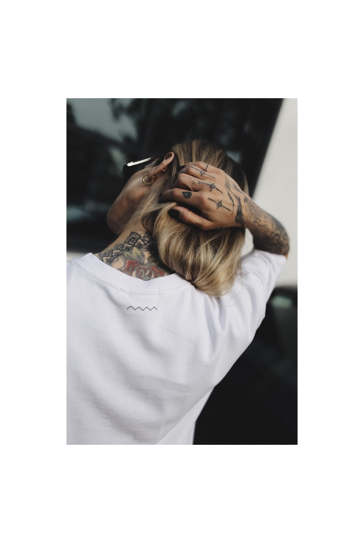 Core Logo Tee - Paper White | Surf Inc. Core Logo Tee - Paper White | Surf Inc.