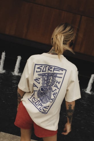 Surf Ramen Tee - Super Natural