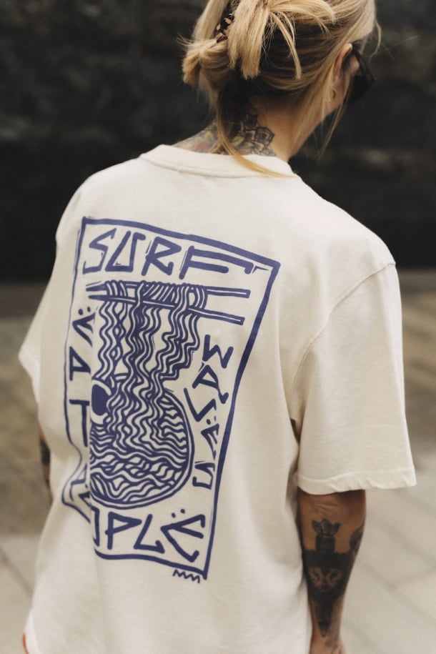Surf Ramen Tee - Super Natural