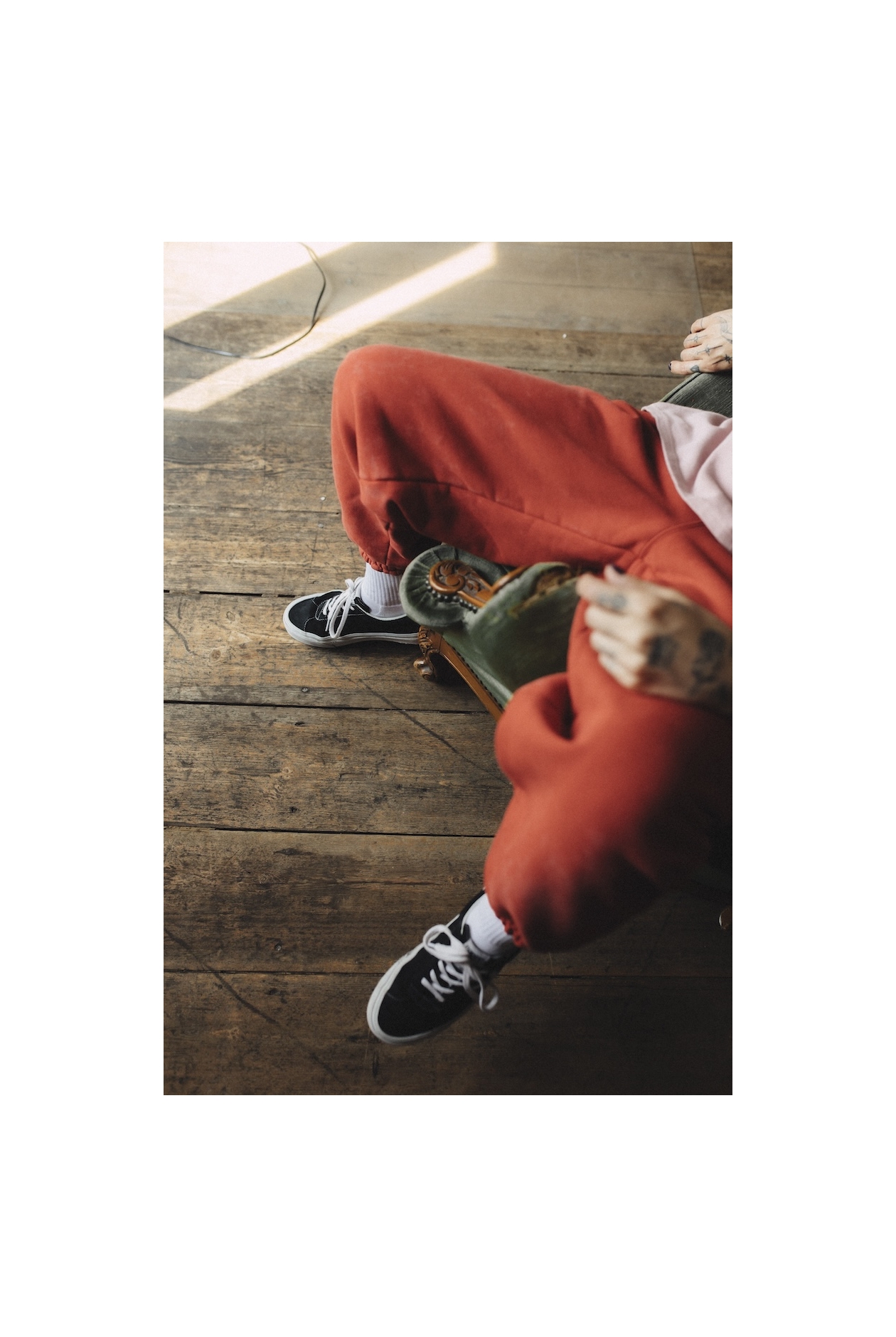 Track Joggers - Formula Red