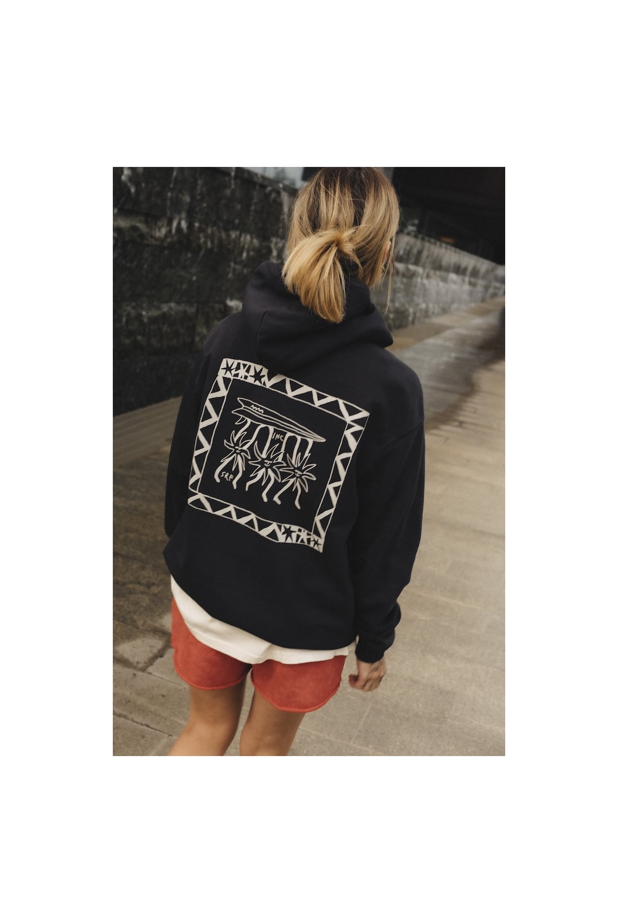 3Suns Hoodie - Acid Black 3Suns Hoodie - Acid Black