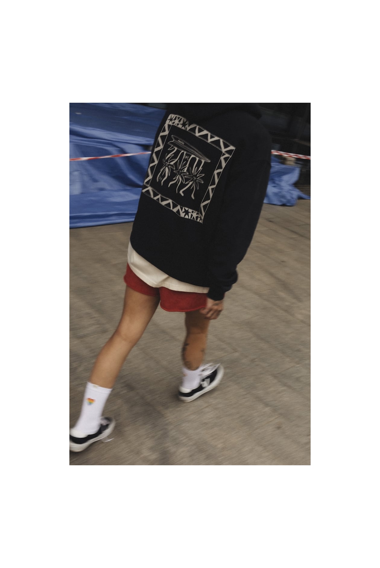 3Suns Hoodie - Acid Black 3Suns Hoodie - Acid Black