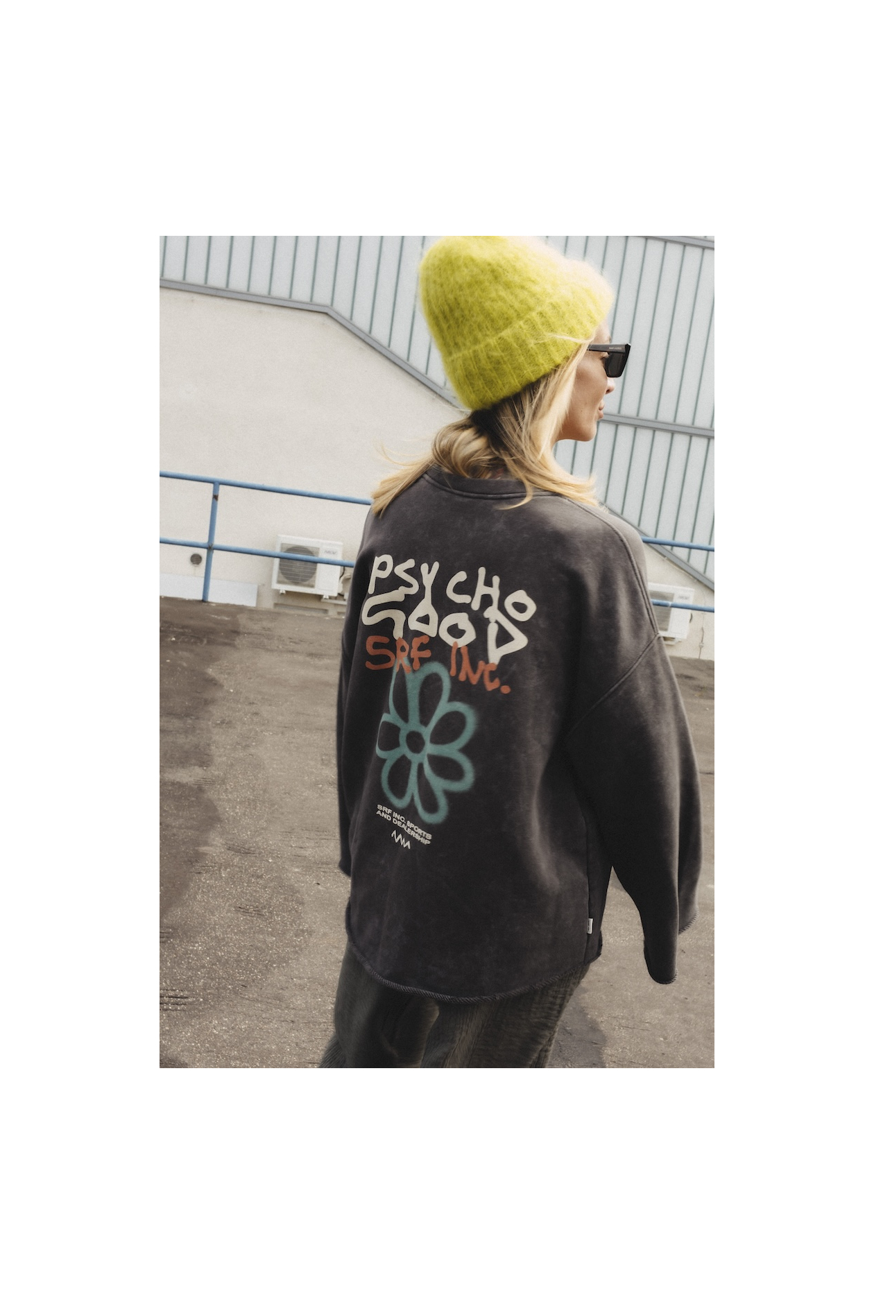 Flip Drip Beanie - Lime | Surf Inc.