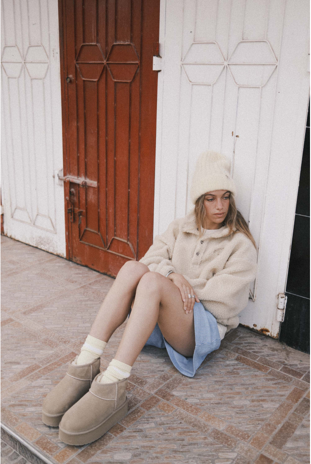 Denim Stripe Shorts - Light Blue Denim Stripe Shorts - Light Blue