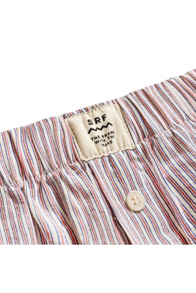 Old Hamptons Stripe Shorts - Formula Red Old Hamptons Stripe Shorts - Formula Red