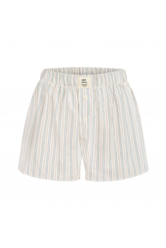 Old Hamptons Stripe Shorts - Deep Purple