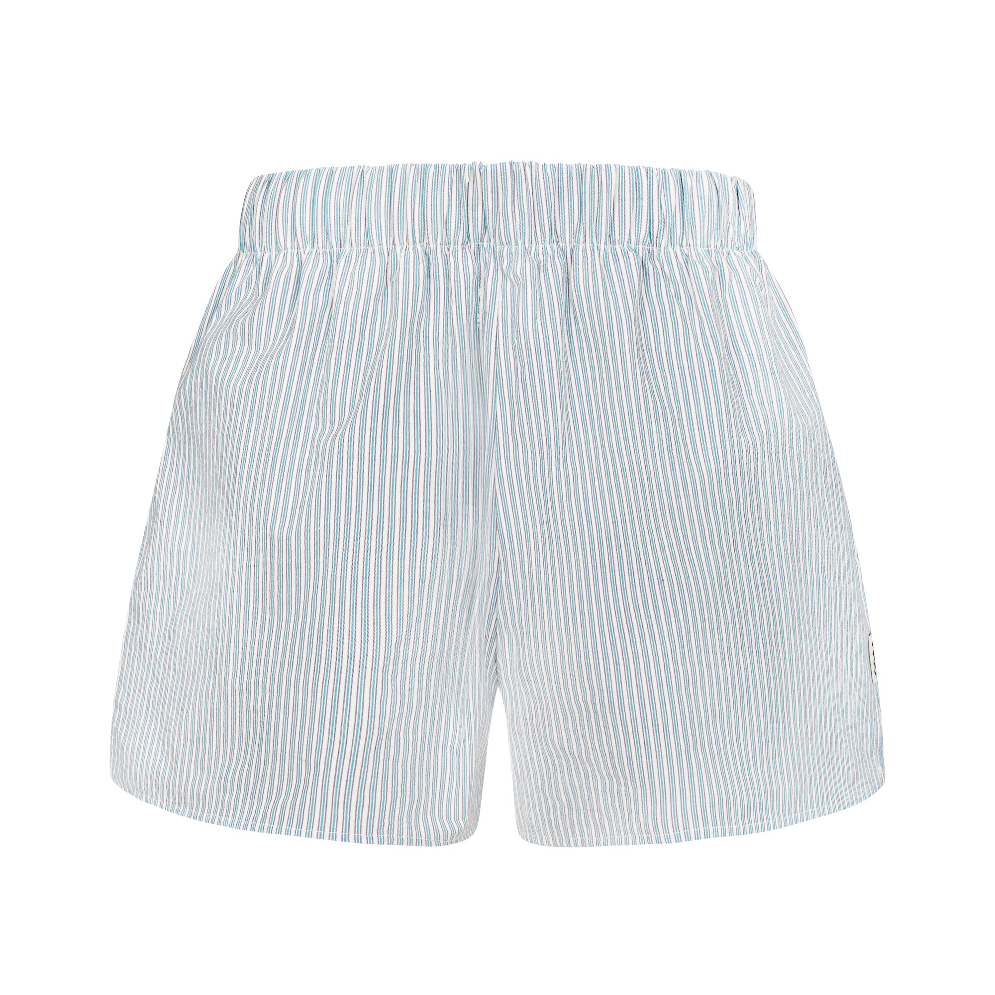 Old Hamptons Stripe Shorts - Green Queen