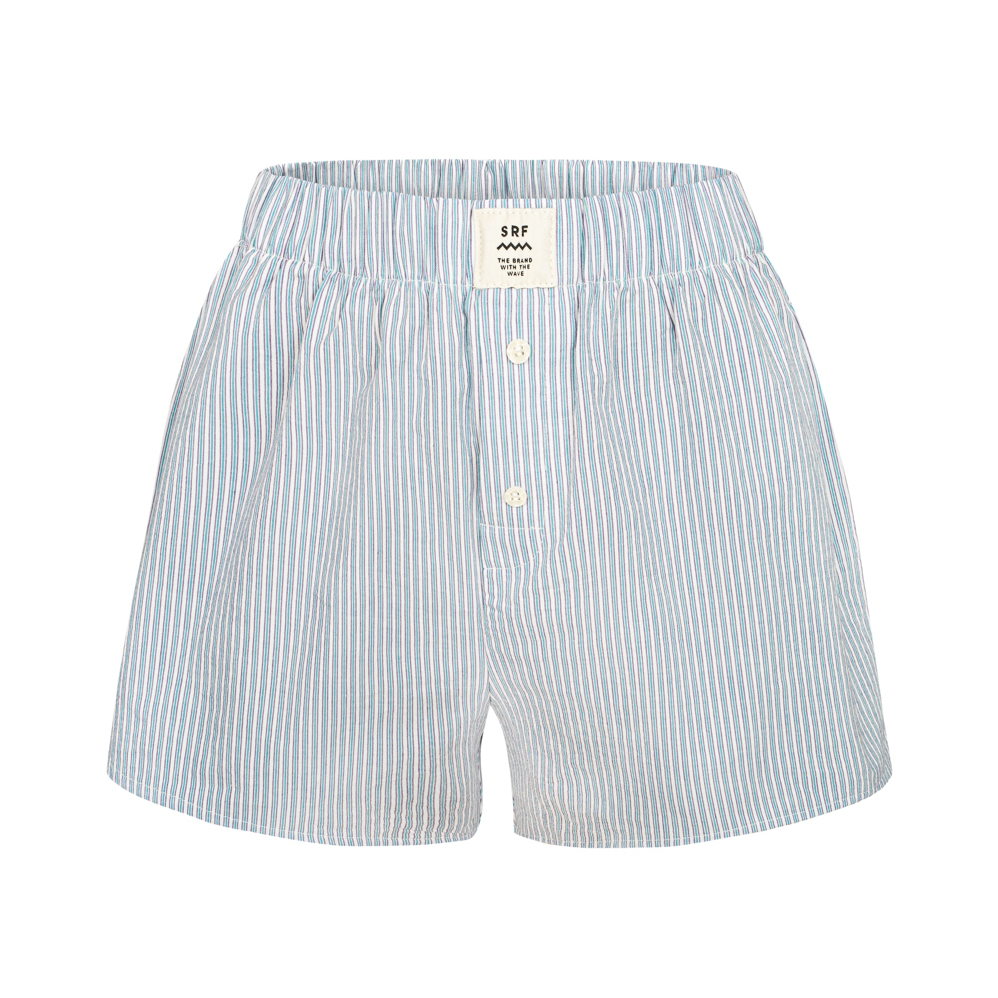 Old Hamptons Stripe Shorts - Green Queen