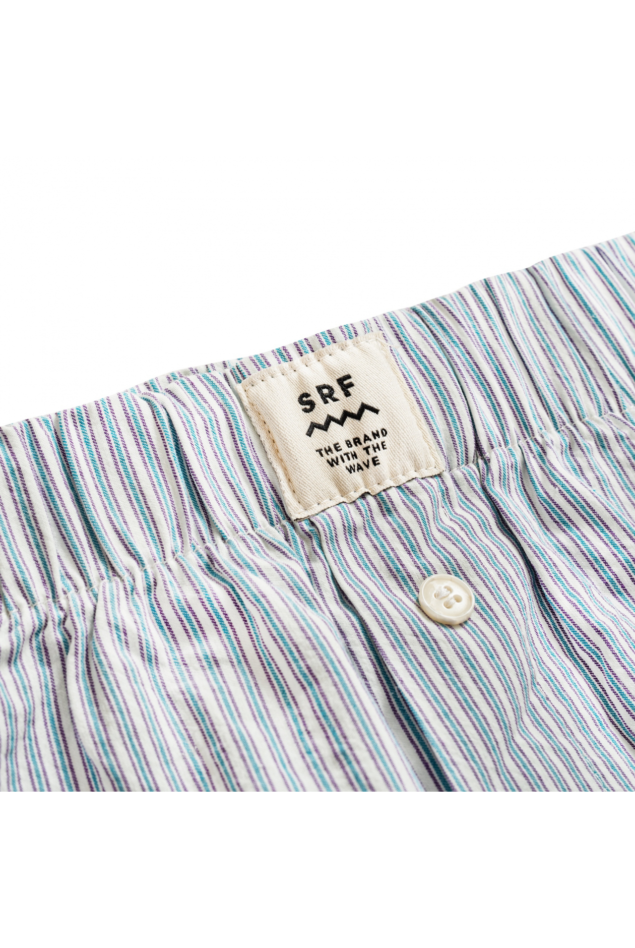 Old Hamptons Stripe Shorts - Green Queen