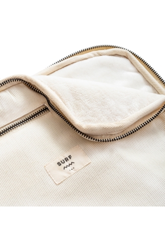 Surf Cord Case - Vintage White