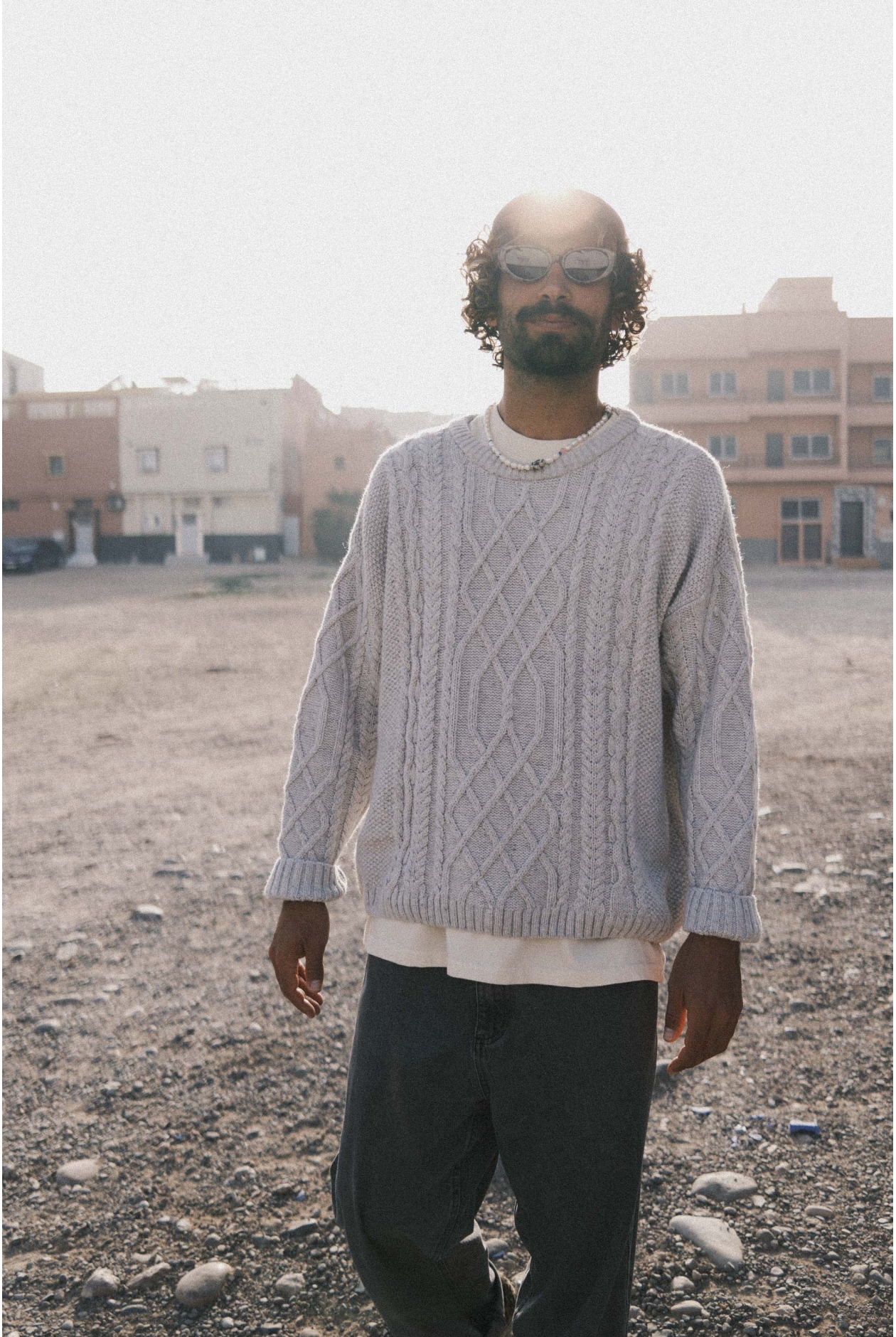 Ferrel Sweater - Light Grey