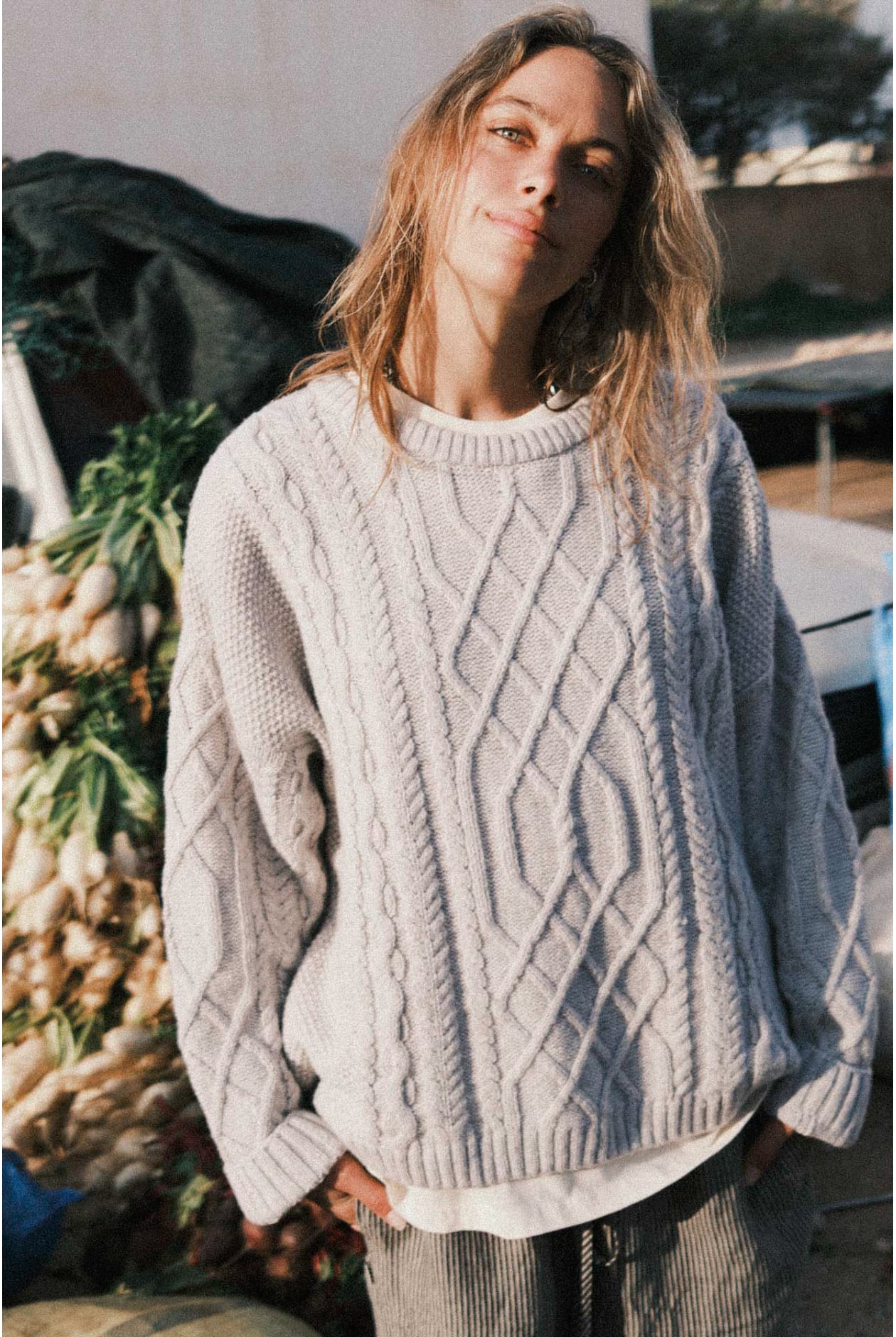 Ferrel Sweater - Light Grey