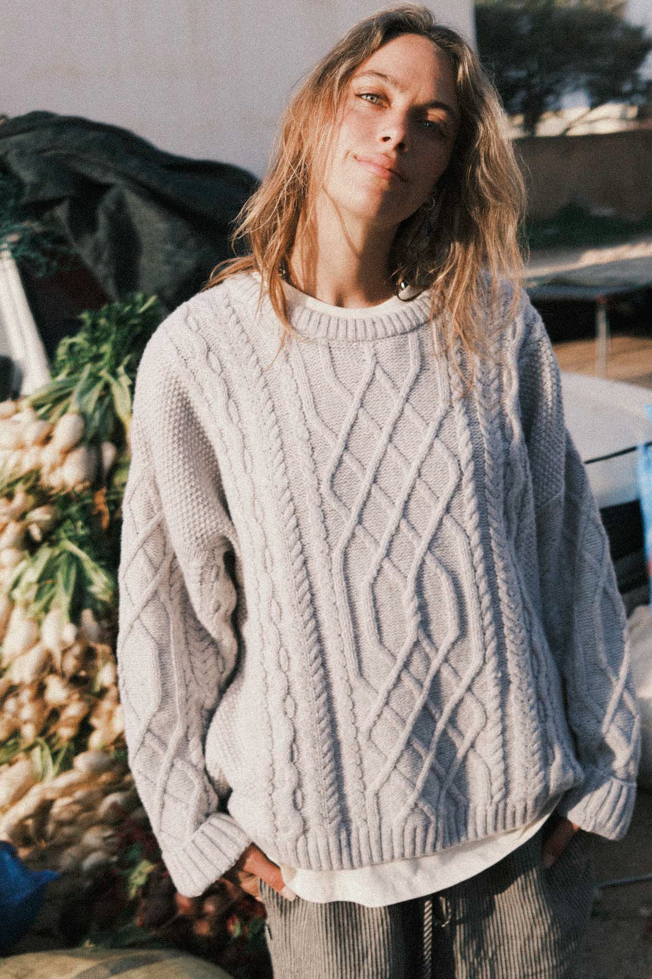 Ferrel Sweater - Light Grey