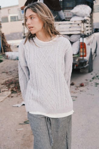 Ferrel Sweater - Light Grey