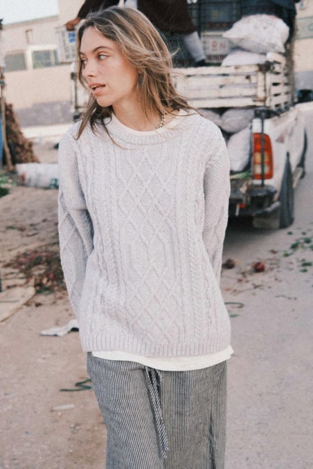 Ferrel Sweater - Light Grey Ferrel Sweater - Light Grey