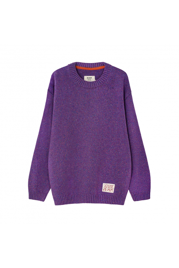 Surf Bum Sweater - Deep Purple Surf Bum Sweater - Deep Purple