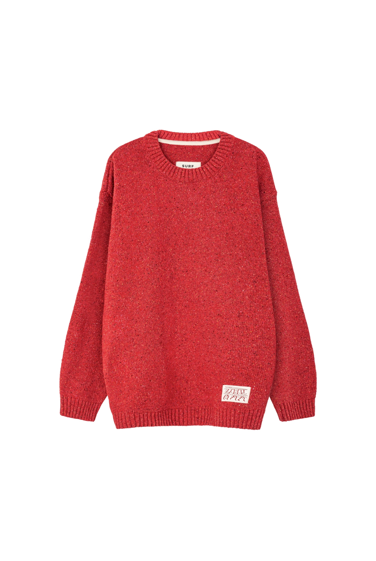 Surf Bum Sweater - Formula Red