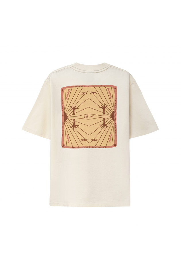 Just Illusion Tee - Super Natural | Surf Inc. Just Illusion Tee - Super Natural | Surf Inc.