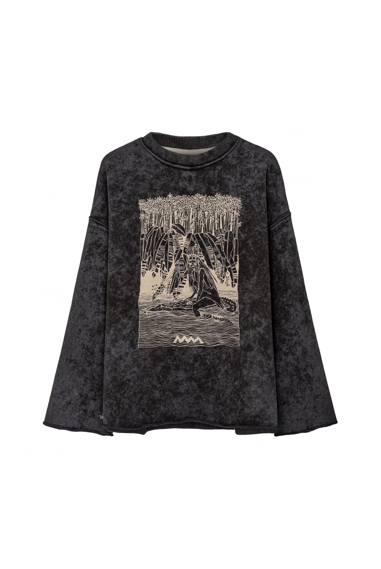 Just Swimming Crewwide - Stonewashed Black Just Swimming Crewwide - Stonewashed Black